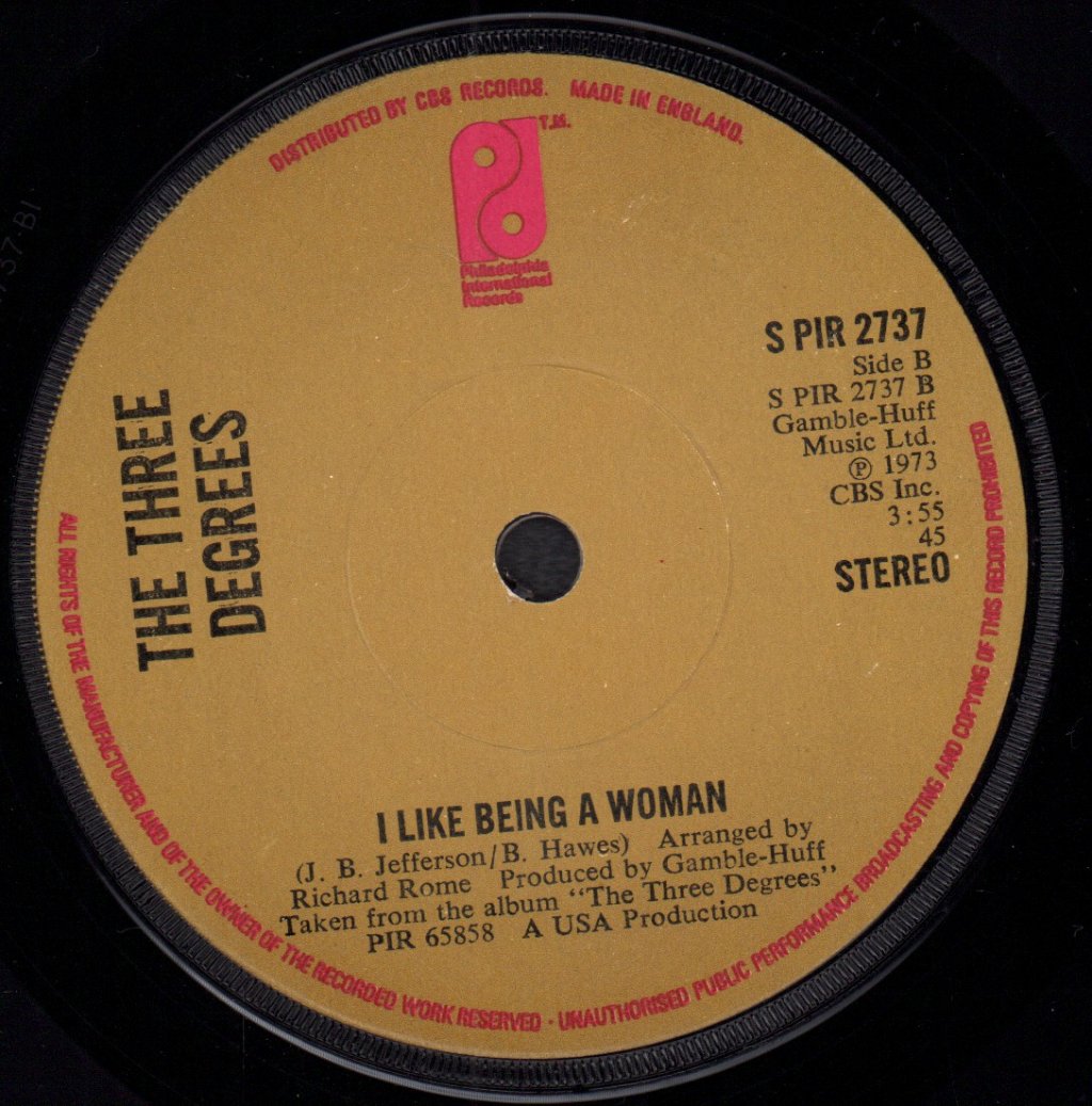 Three Degrees - Get Your Love Back - 7 Inch