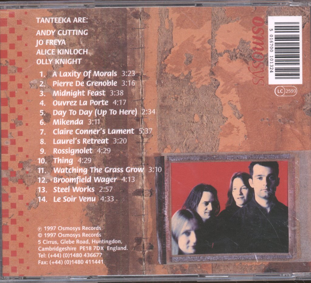 Tanteeka - A New Tradition - Cd