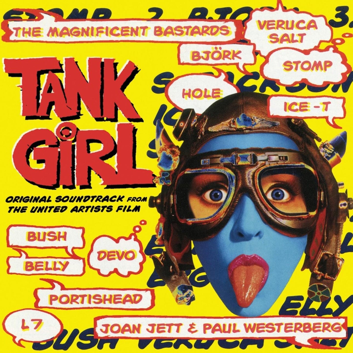 Various Artists - Tank Girl--Original Soundtrack From the United Artists Film (30th Anniversary) (Neon Coral Vinyl) - Lp