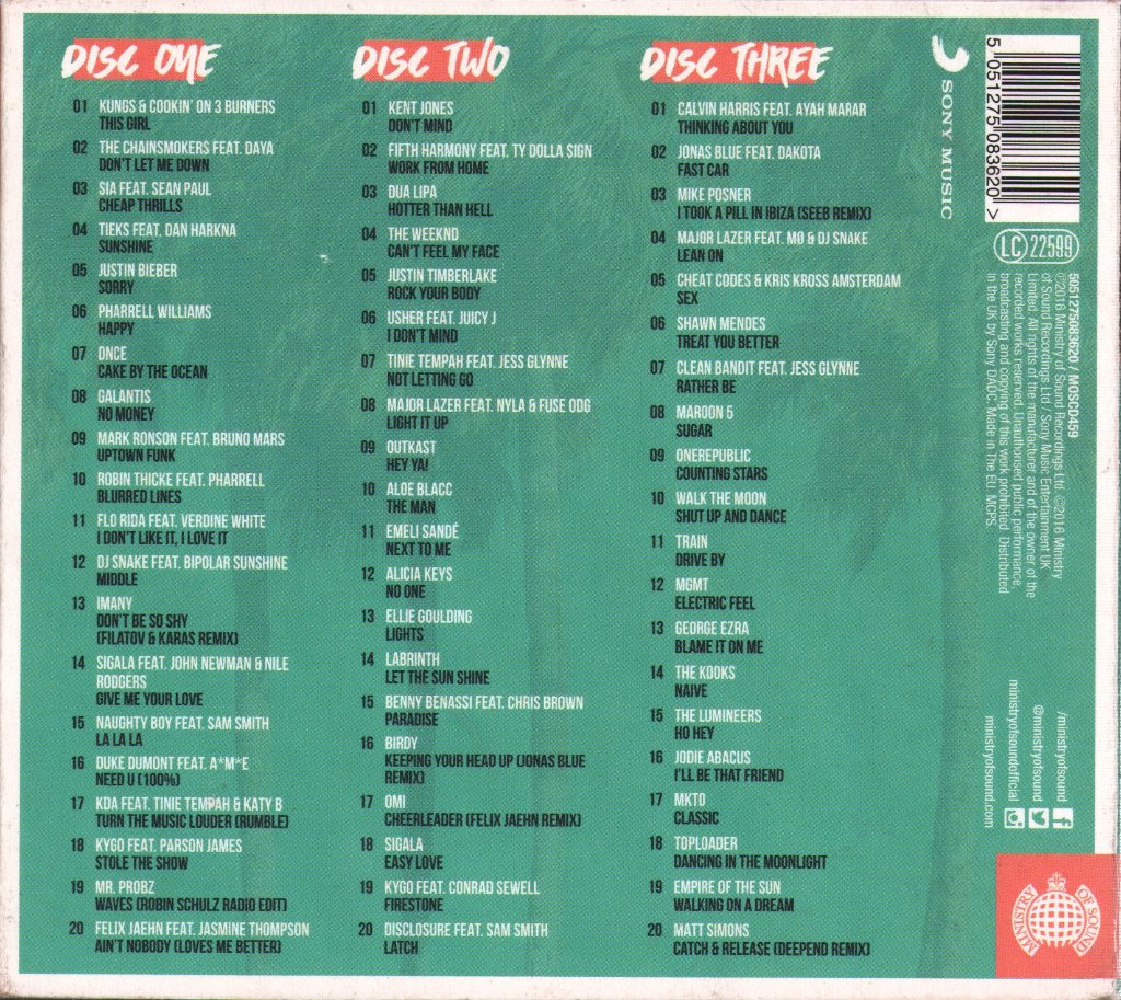 Various Artists - Good Vibes - Triple Cd