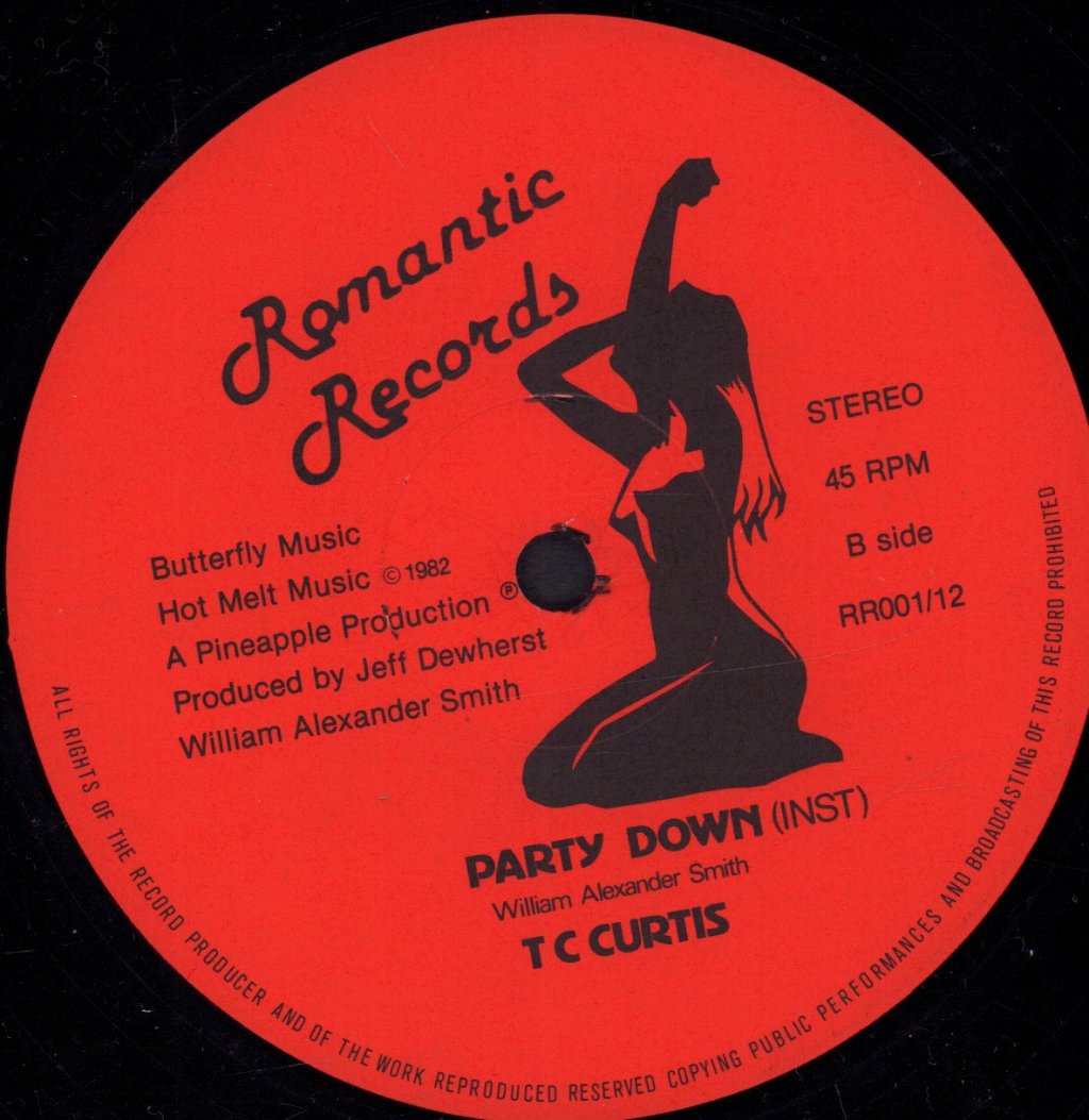 T.c. Curtis - Party Down - 12 Inch