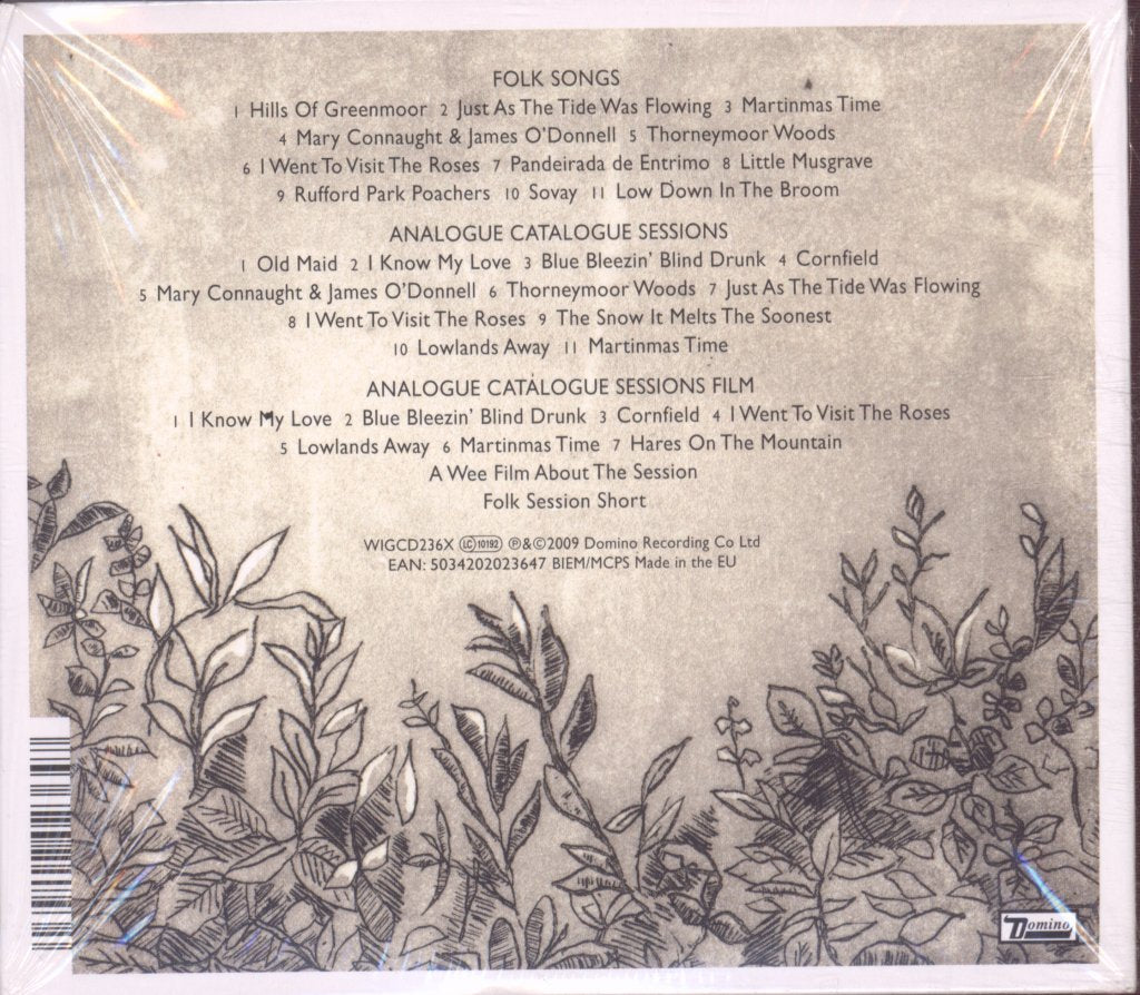 James Yorkston And The Big Eyes Family Players - Folk Songs - Cd/Dvd