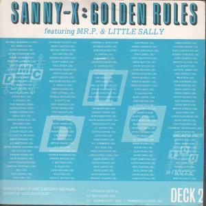 Sanny X - Golden Rules - 7 Inch