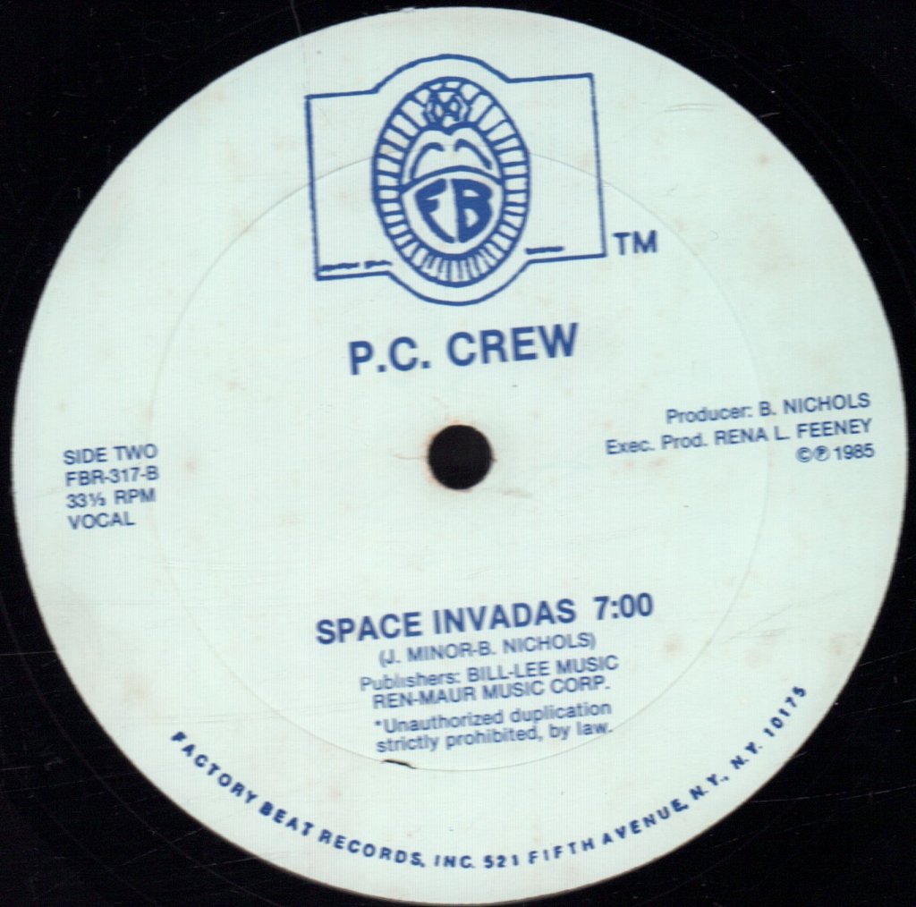 P.C. Crew - Dougee Fresh Vs. The Beat Box - 12 Inch