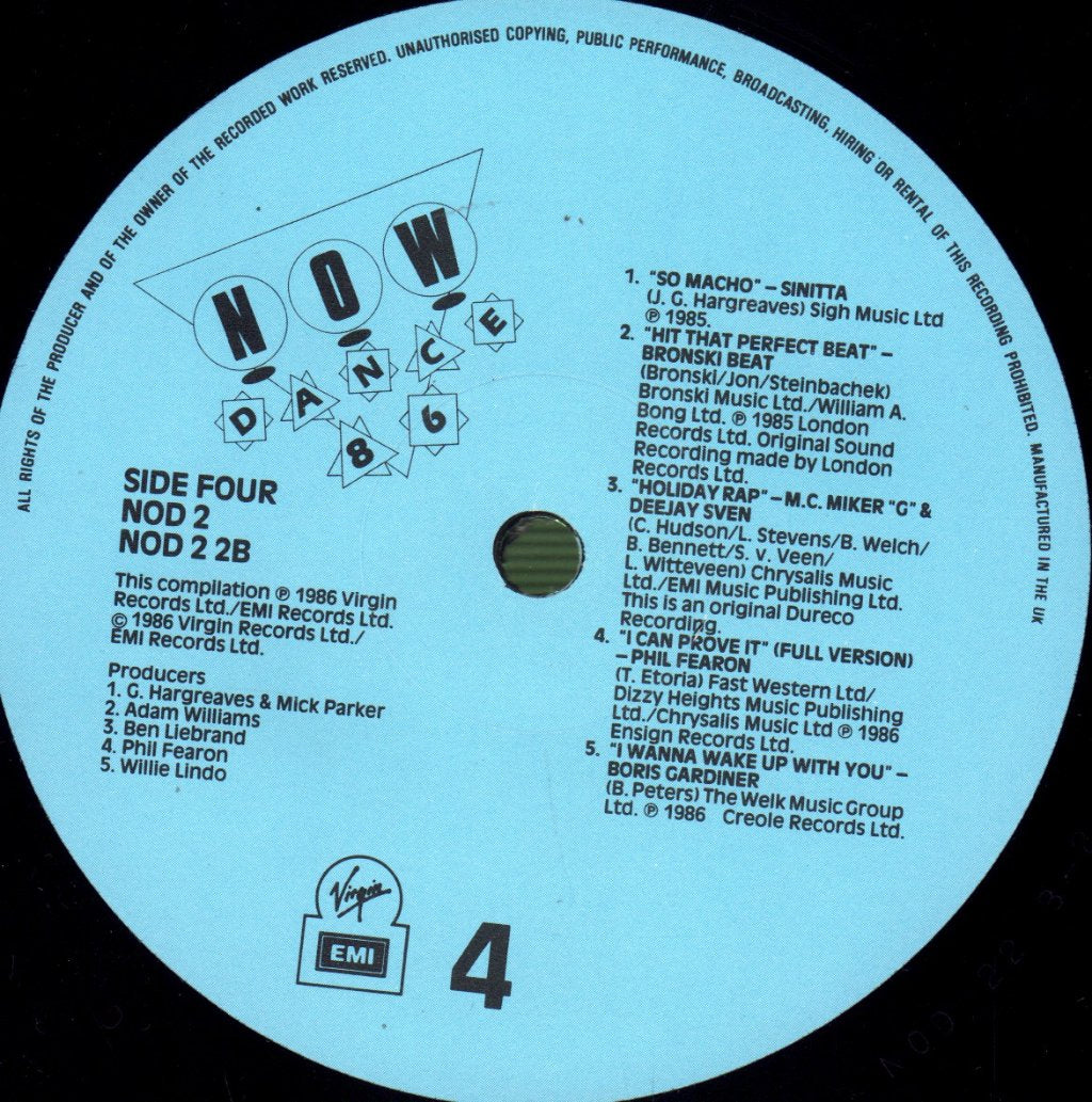 Various Artists - Now Dance 86 - Double Lp