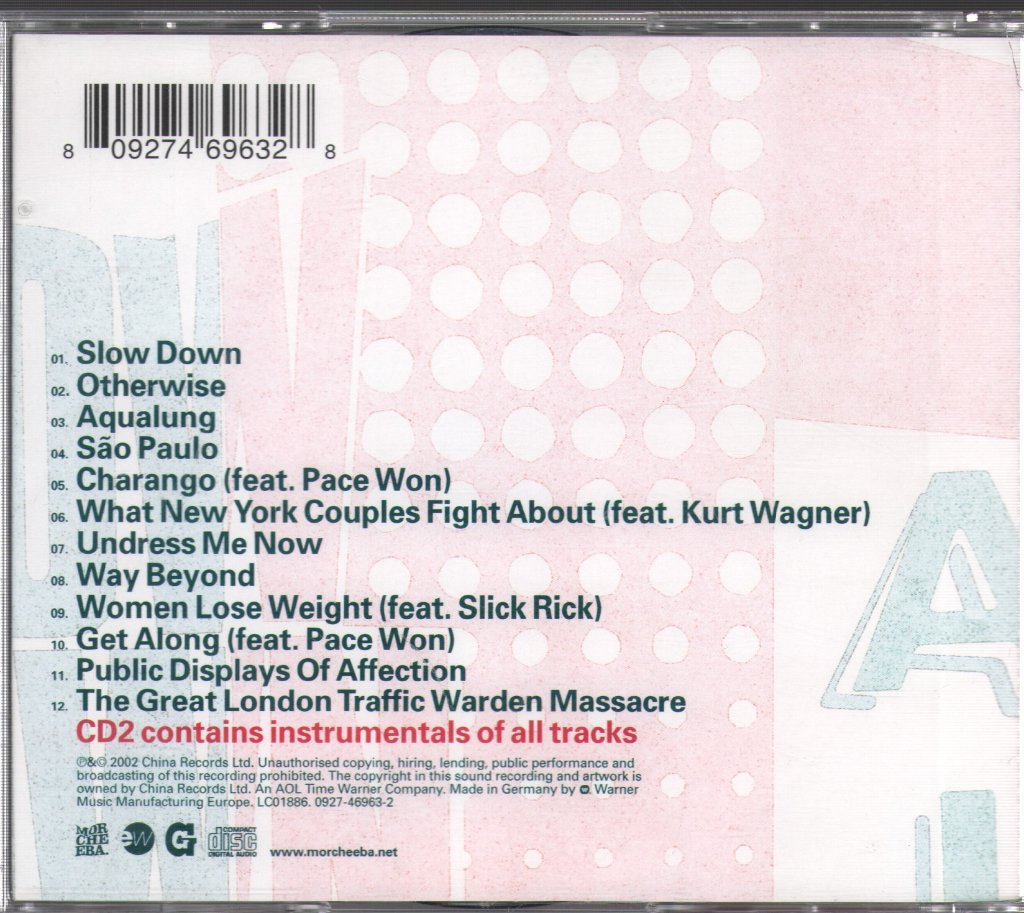 Morcheeba - Charango - Double Cd