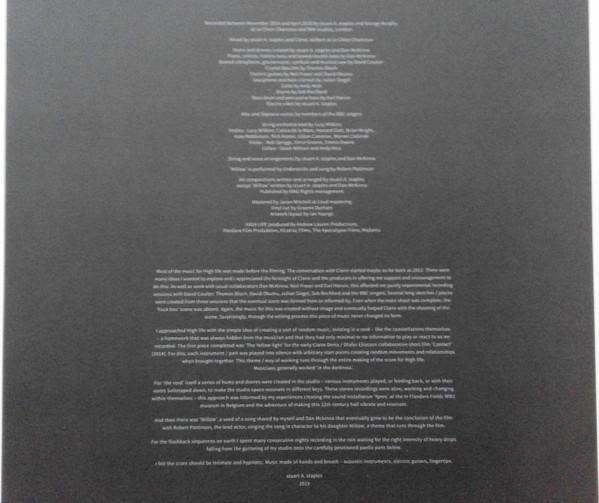 Stuart A. Staples - Music For Claire Denis' High Life - Lp