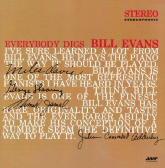 Bill Evans (Sax Player) - Everybody Digs Bill Evans - Lp