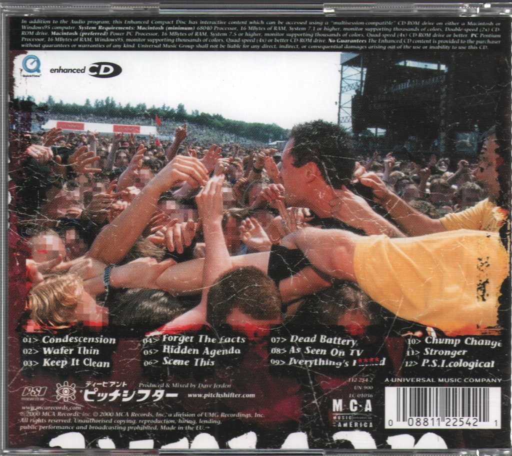 Pitchshifter - Deviant - Cd