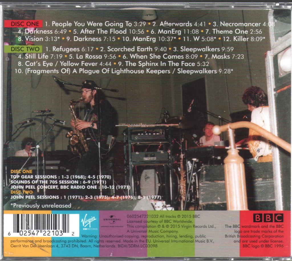 Van Der Graaf Generator - After The Flood - At The BBC 1968-1977 - Double Cd