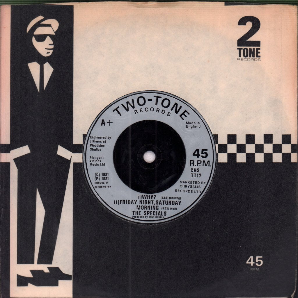 Specials (2 Tone Group) - Ghost Town - 7 Inch
