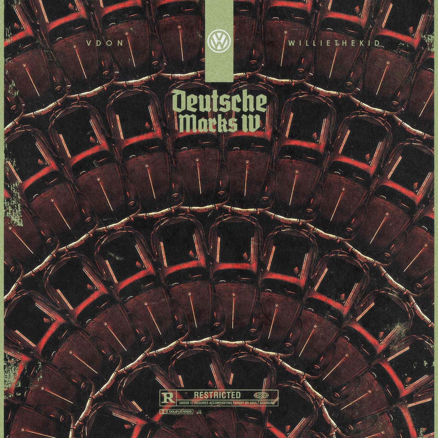 V Don x Willie the Kid - Deutsche Marks 4 - Lp