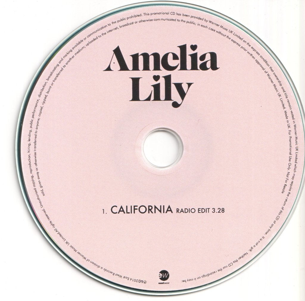 Amelia Lily - California - Cdr