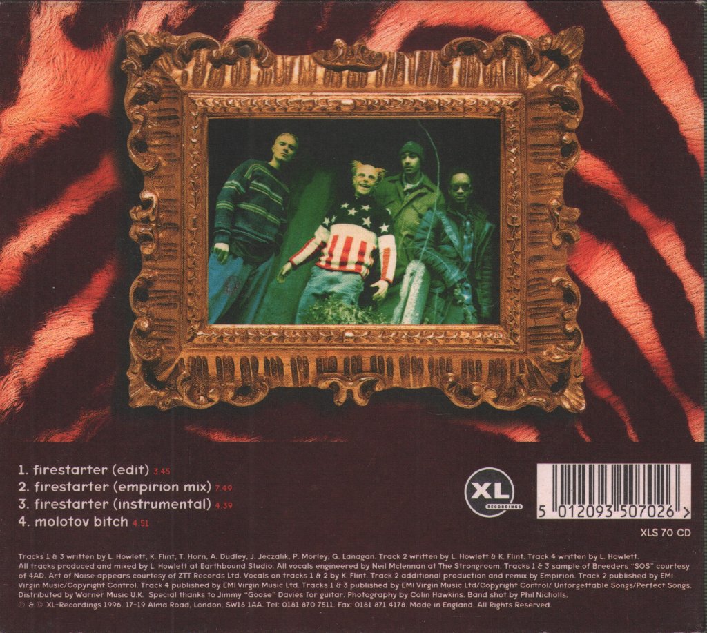 Prodigy - Firestarter - Cd