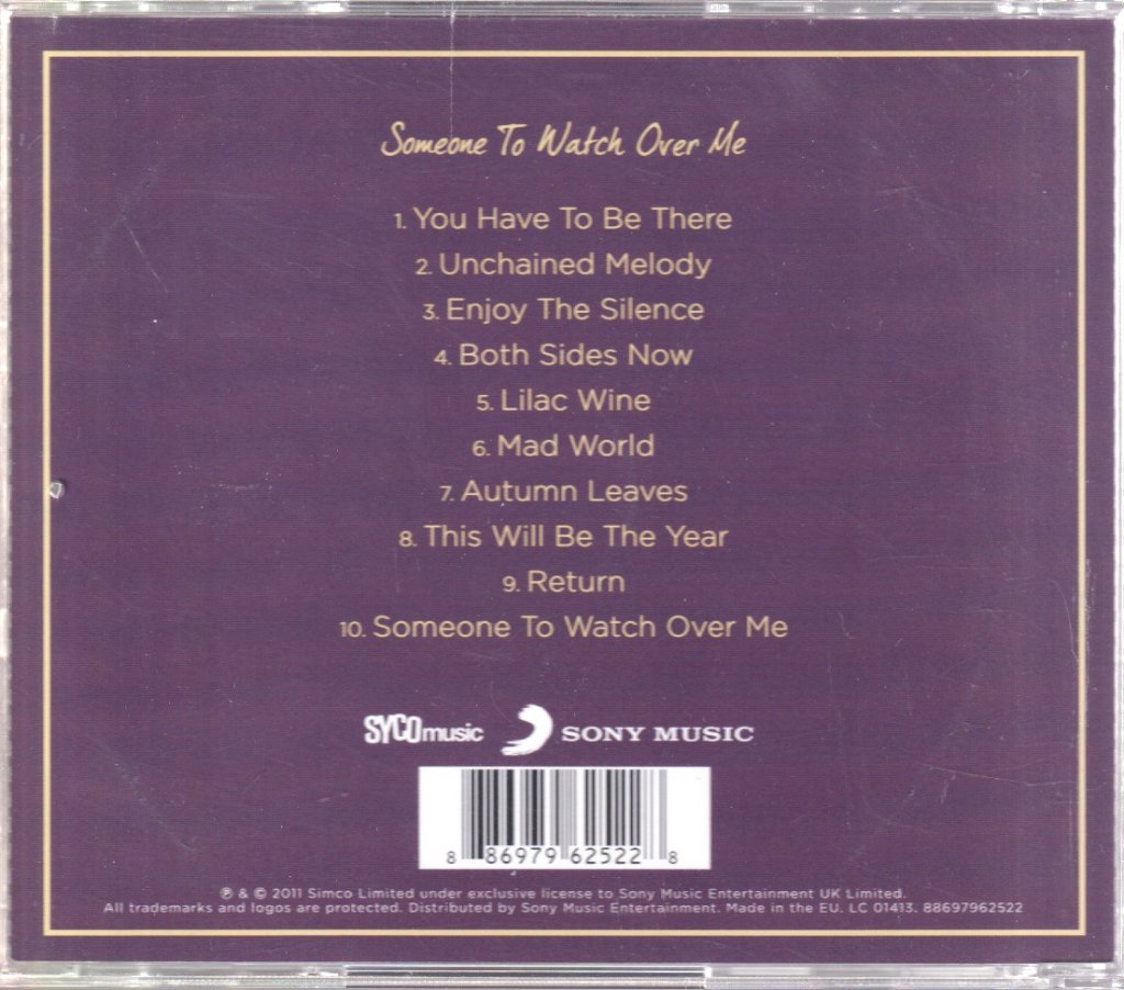 Susan Boyle - Someone To Watch Over Me - Cd