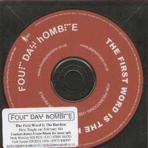 Four Day Hombre - First Word Is The Hardest - Cd