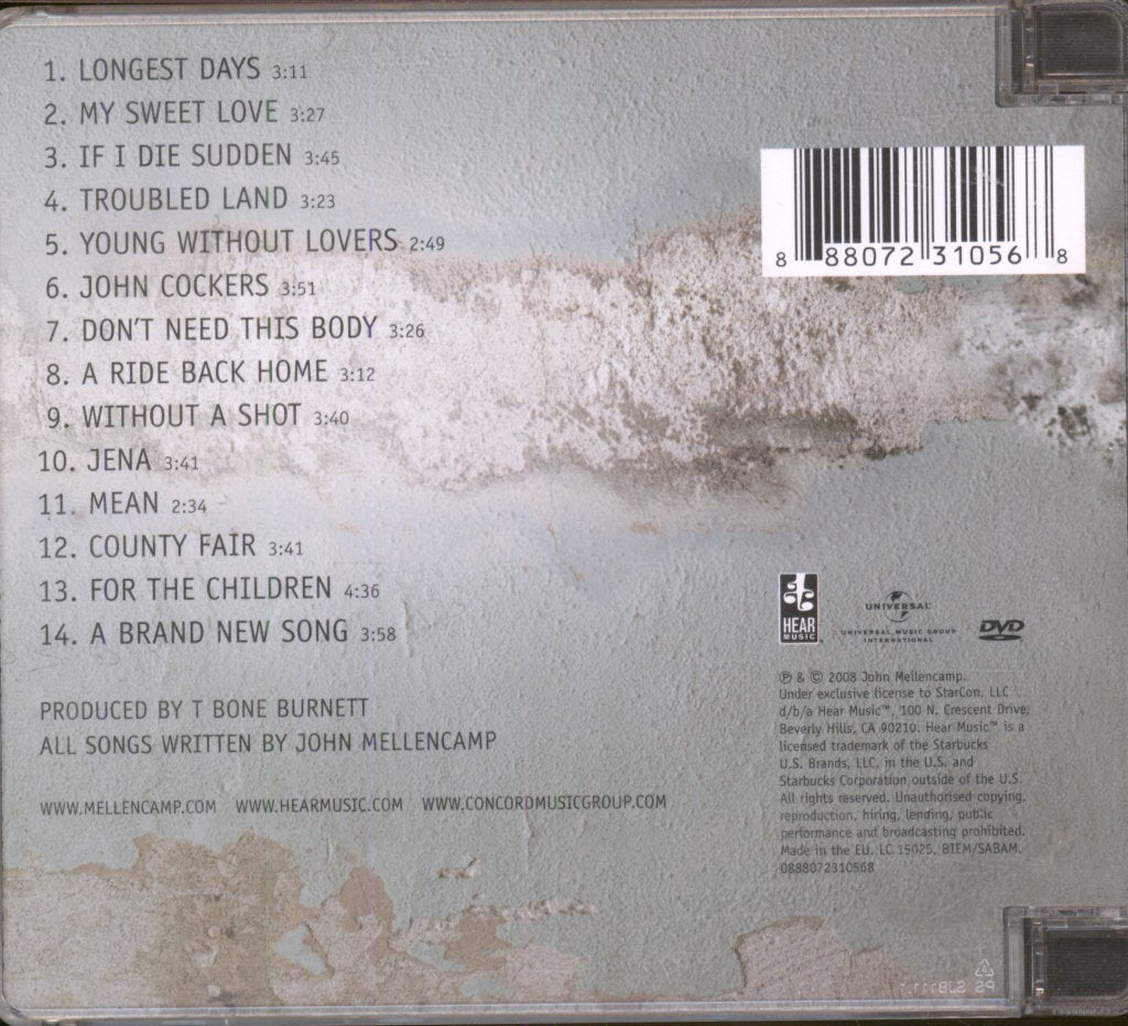 John Cougar Mellencamp - Life Death Love And Freedom - Cd