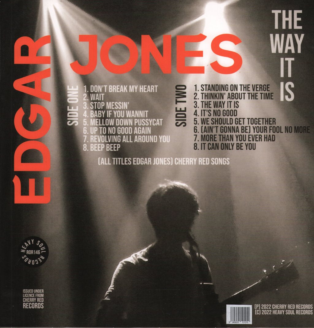 Edgar Jones - The Way It Is - Lp
