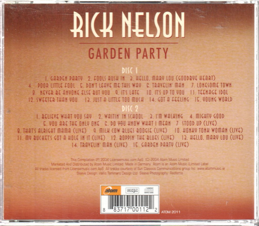 Rick Nelson - Garden Party - Cd
