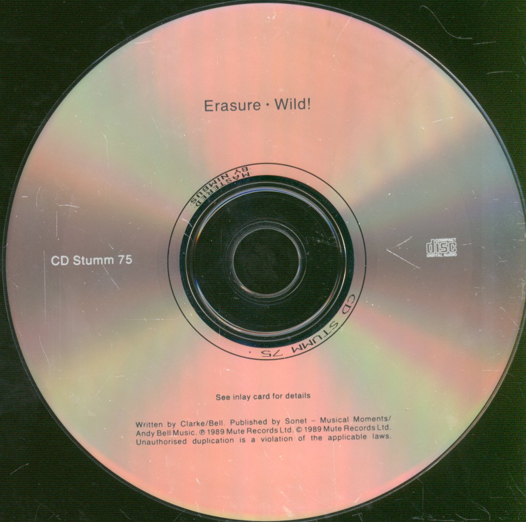 Erasure - Wild! - Cd