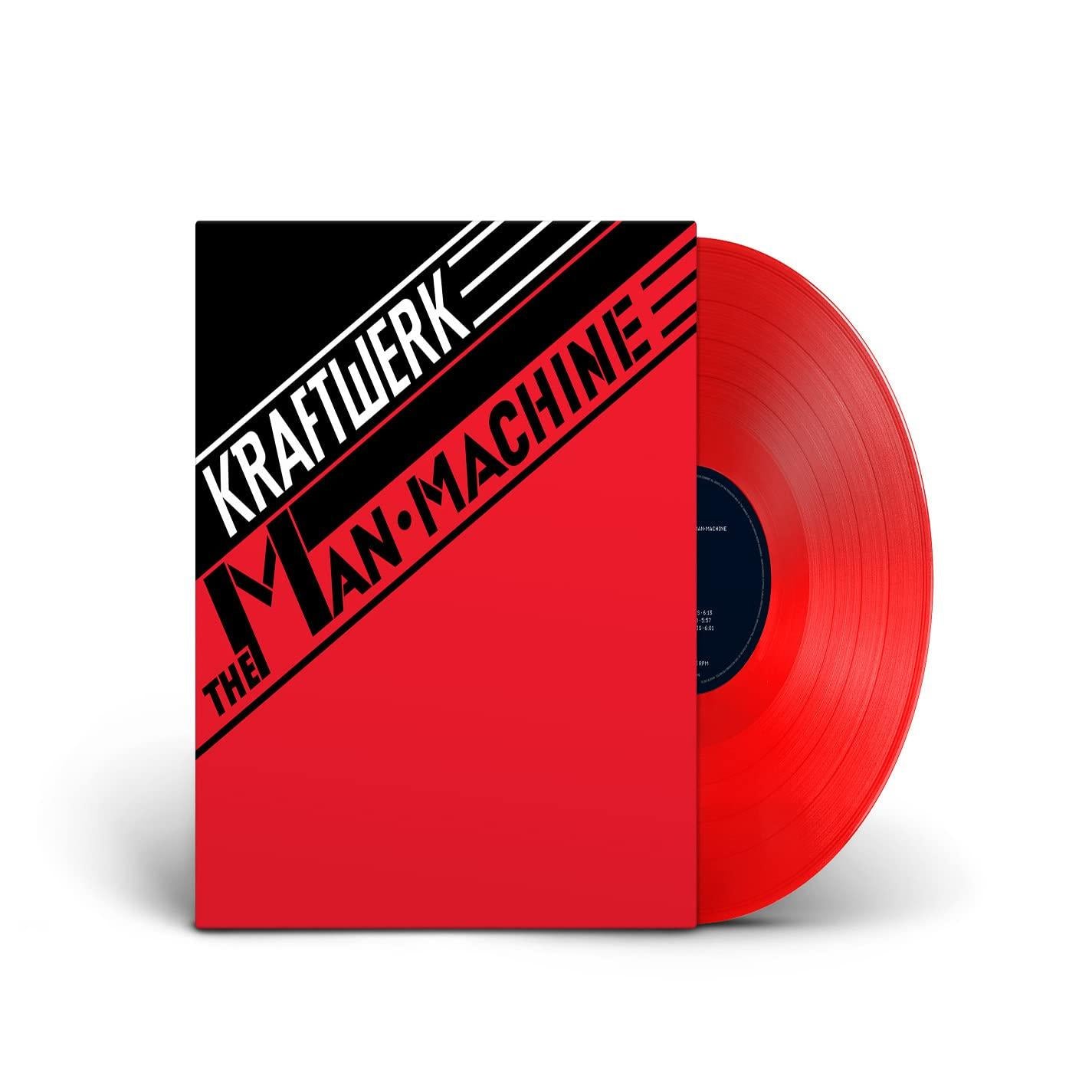 Kraftwerk - Man-Machine (Transparent Red Vinyl) - Lp