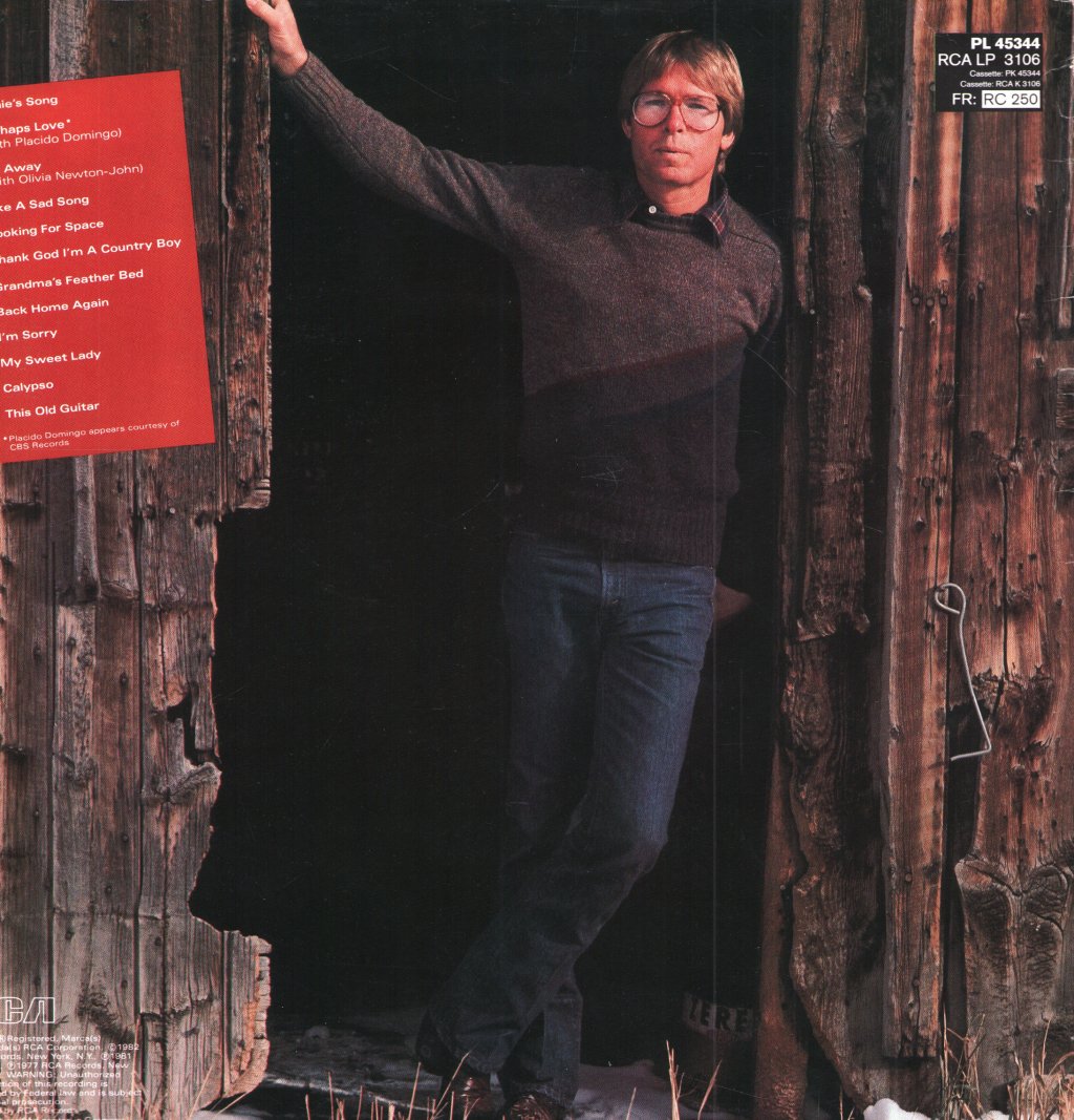 John Denver - Greatest Hits Volume Two - Lp