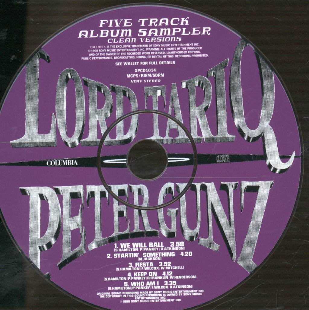 Lord Tariq And Peter Gunz - Make It Reign - Cd