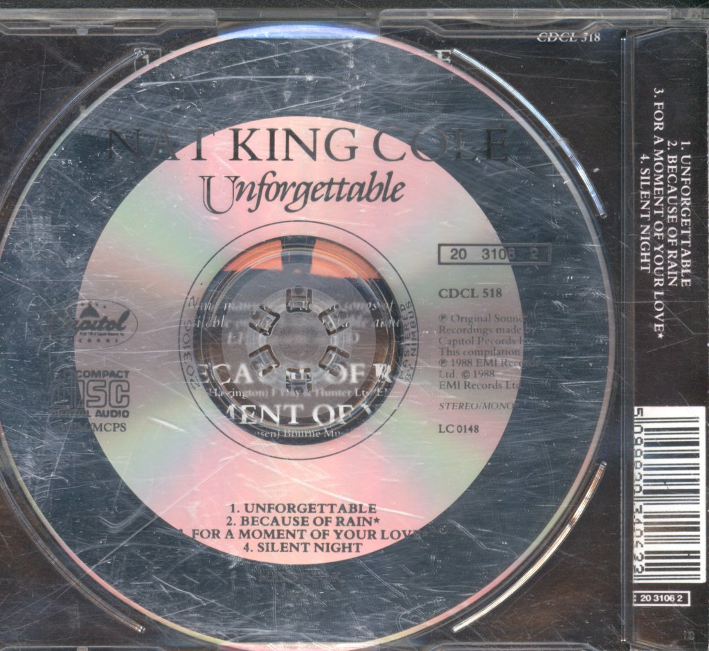 Nat King Cole - Unforgettable - Cd
