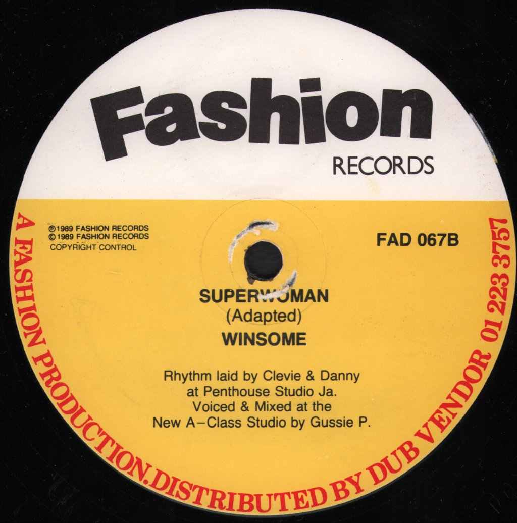 Winsome And Tippa Irie - Superwoman - 12 Inch