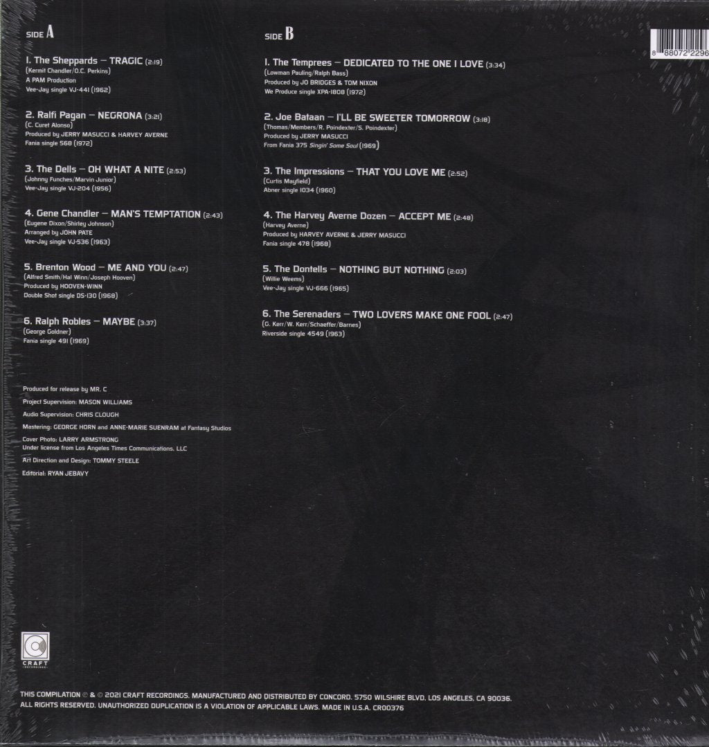 Various Artists - Dedicated To You: Lowrider Love - Lp