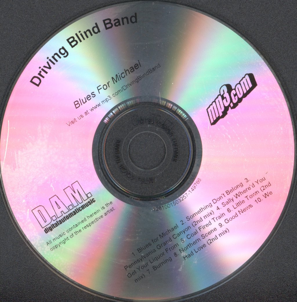 Driving Blind Band - Blues For Michael - Cdr