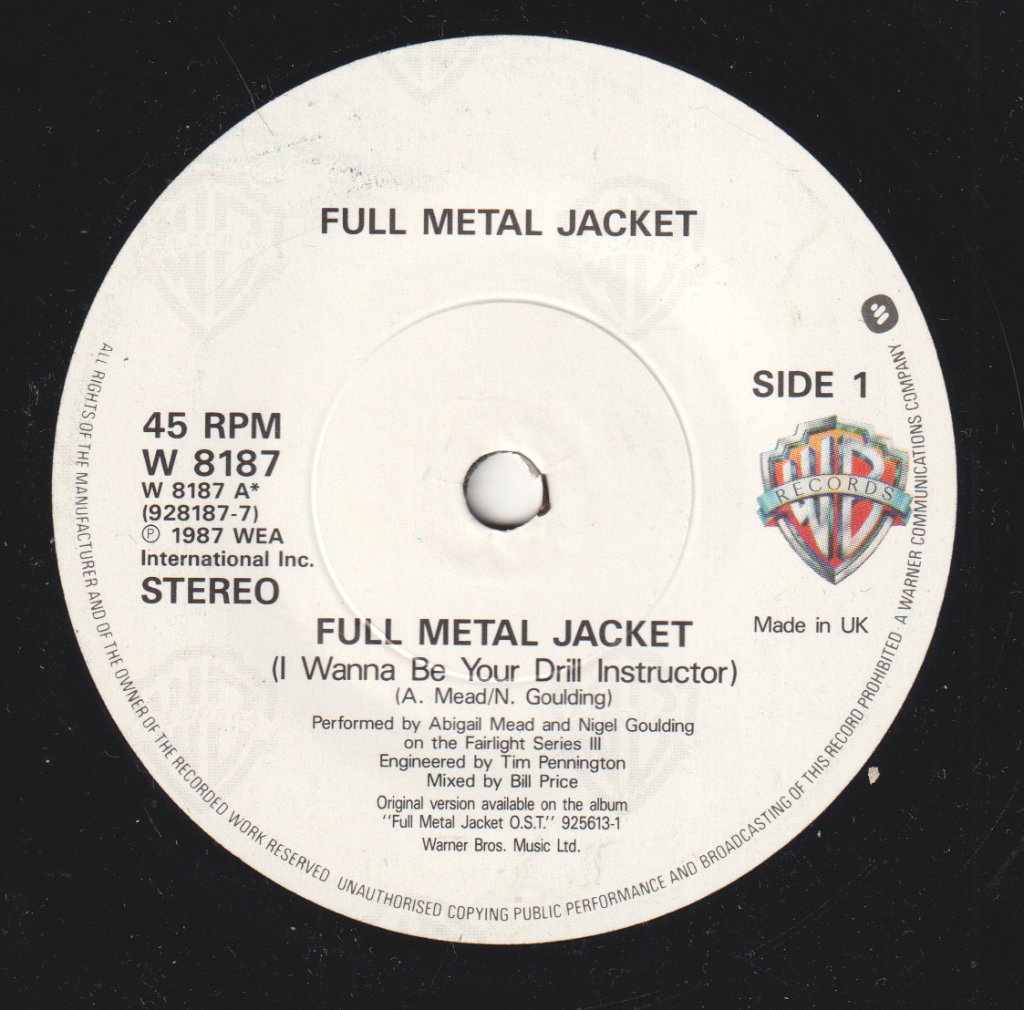 Full Metal Jacket - Full Metal Jacket - 7 Inch