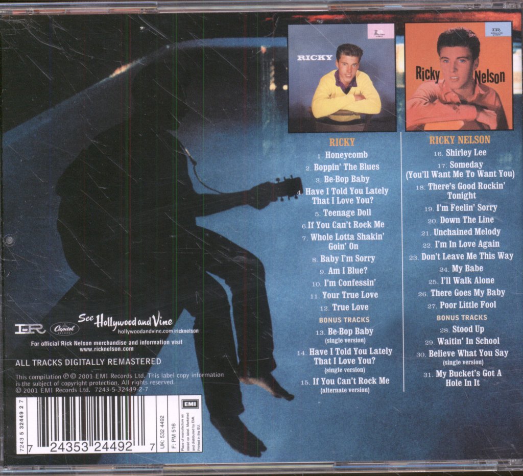 Ricky Martin - Ricky / Ricky Nelson - Cd