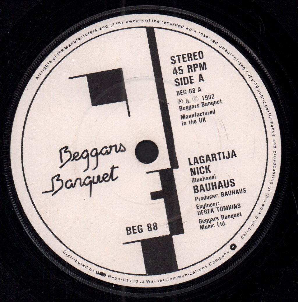 Bauhaus - Lagartija Nick - 7 Inch