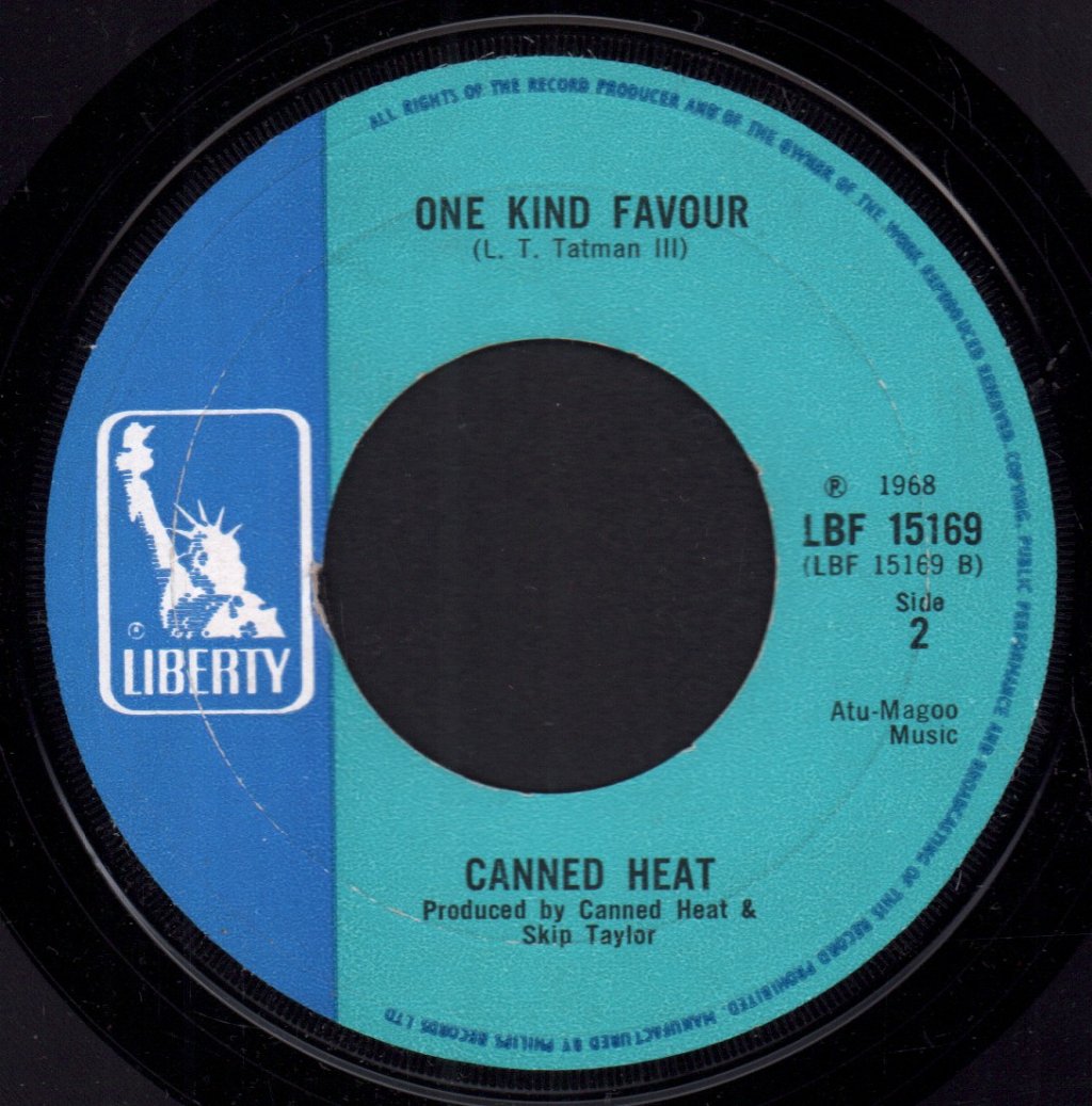 Canned Heat - Going Up The Country - 7 Inch