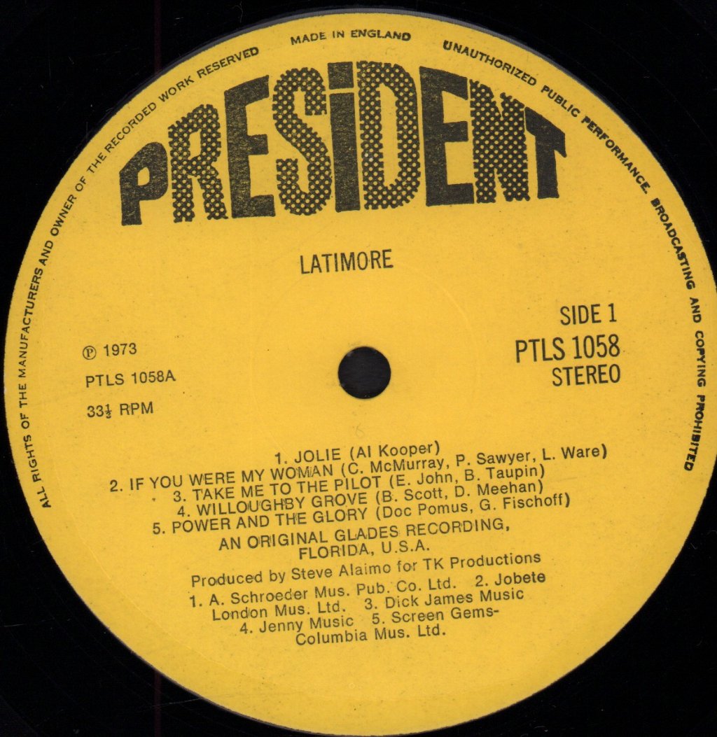 Latimore - Latimore - Lp