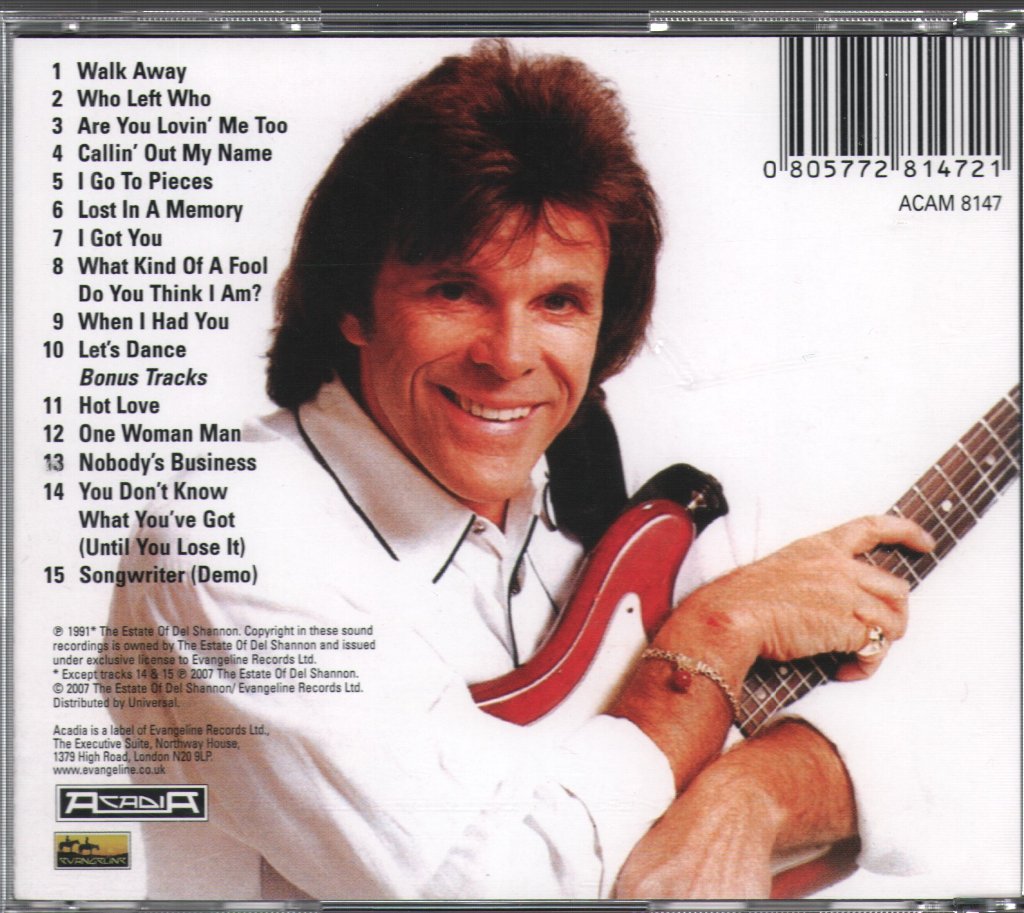 Del Shannon - Rock On! - Cd