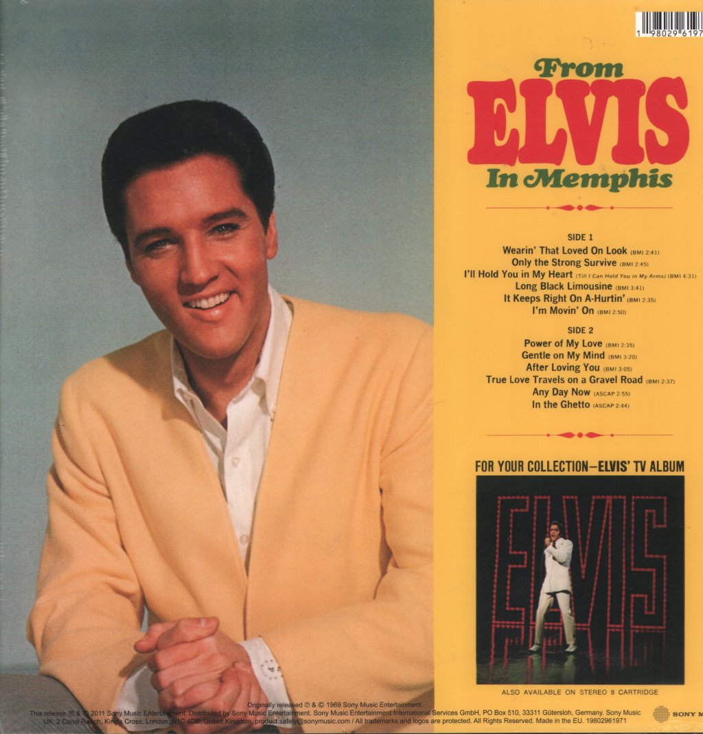 Elvis Presley - From Elvis In Memphis (National Album Day 2025) - Lp