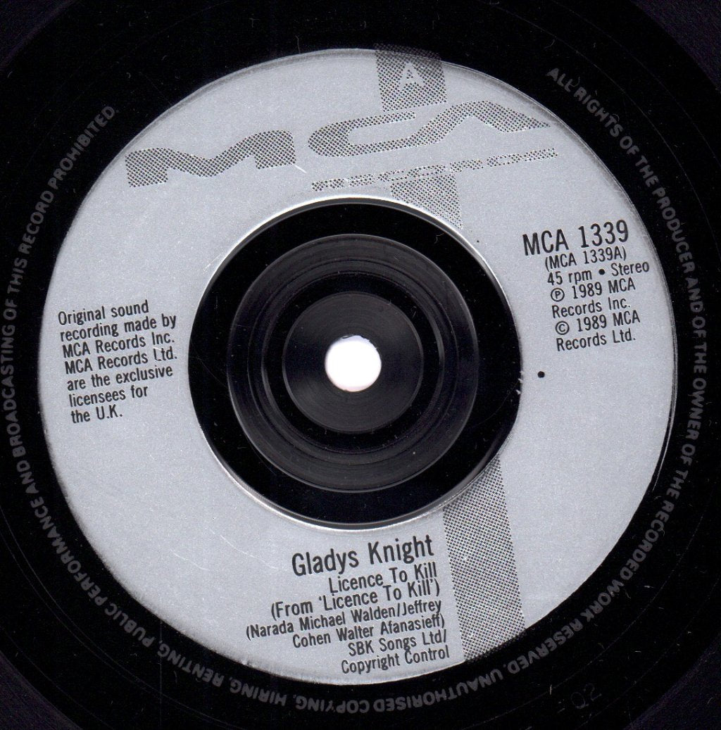 Gladys Knight - Licence To Kill - 7 Inch