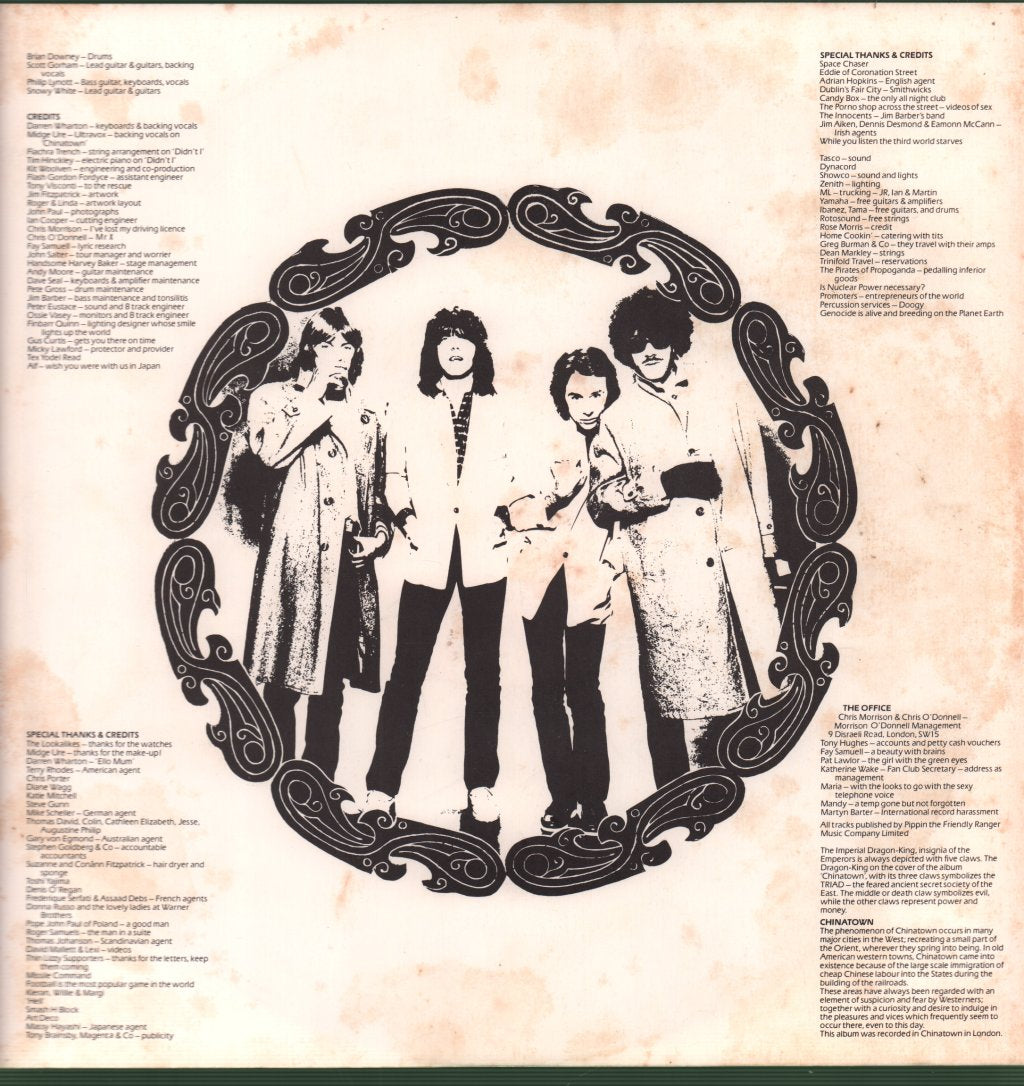 Thin Lizzy - Chinatown - Lp