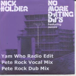 Nick Holder - No More Dating Dj's - Cdr