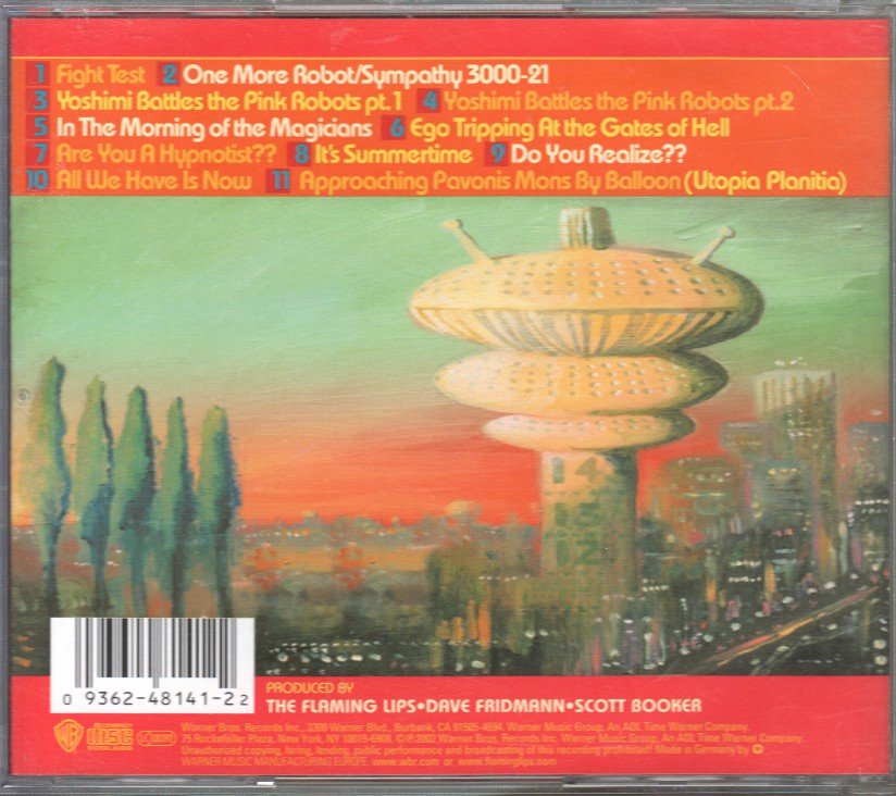 Flaming Lips - Yoshimi Battles The Pink Robots - Cd