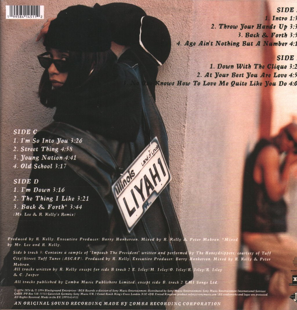 Aaliyah - Age Ain't Nothing But A Number - Double Lp