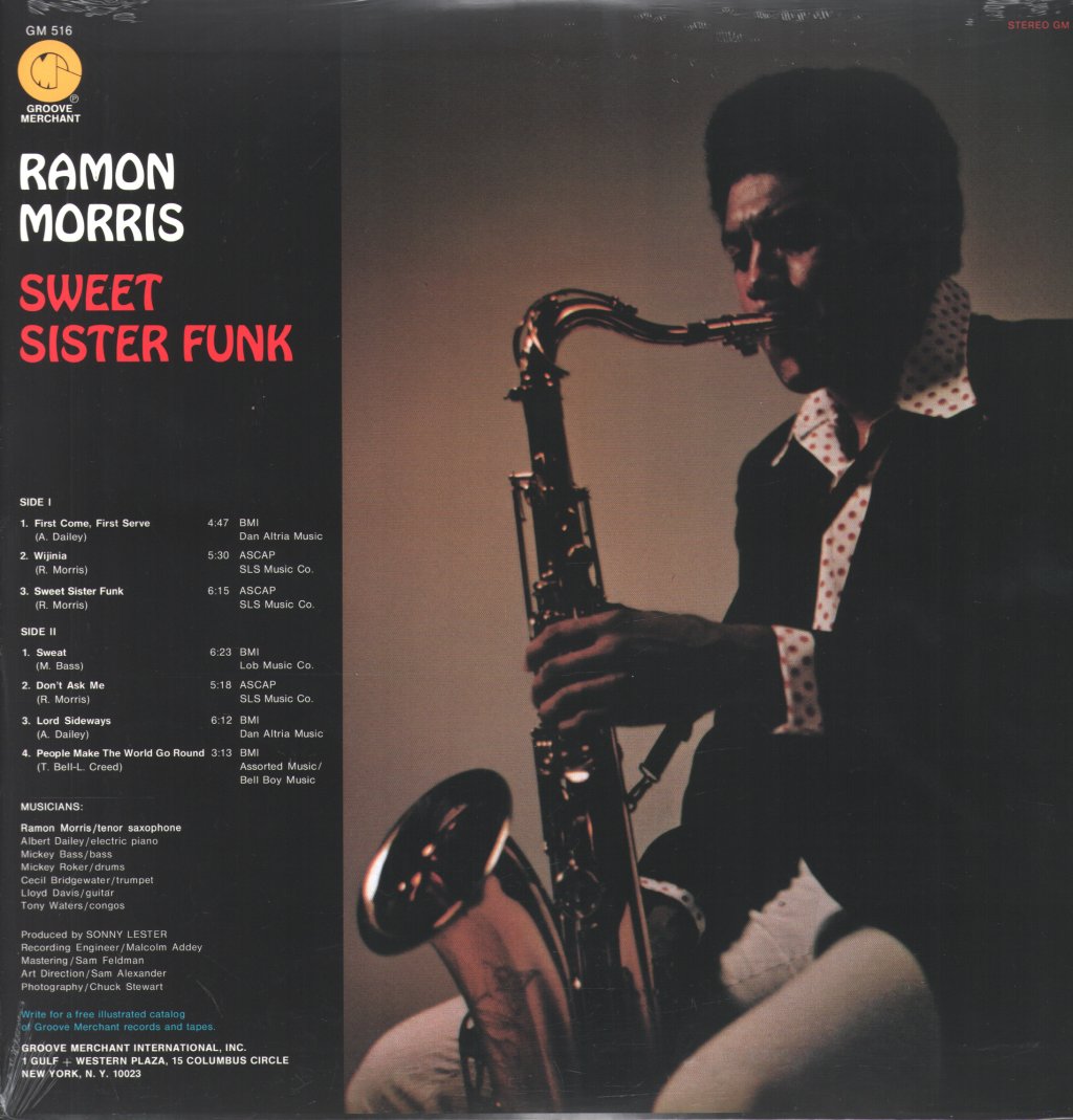 Ramon Morris - Sweet Sister Funk - Lp