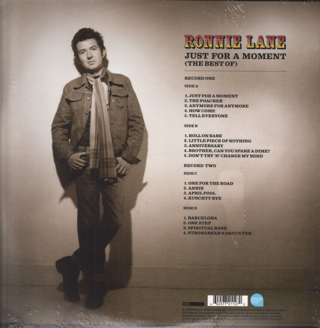 Ronnie Lane - Just For A Moment Music 1973-1997 - Double Lp