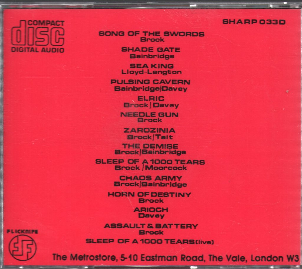 Hawkwind - Chronicle Of The Black Sword - Cd