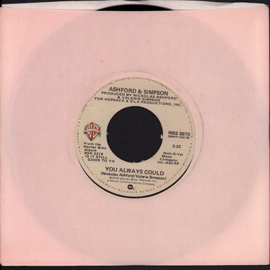 Ashford And Simpson - Found A Cure - 7 Inch