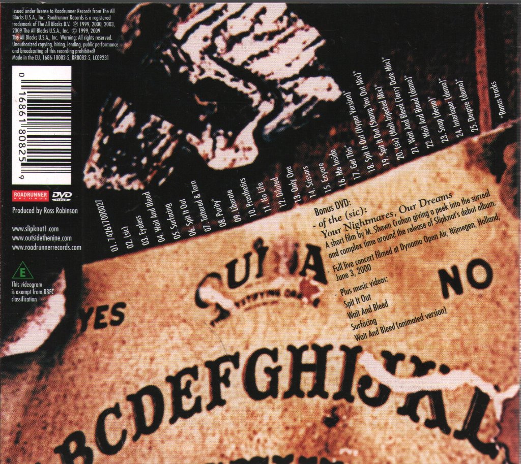 Slipknot - Slipknot - Cd/Dvd