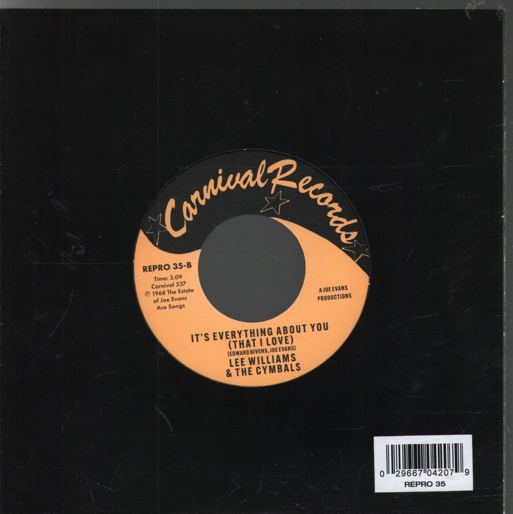Pets / Lee Williams and the Cymbals - I Say Yeah - 7 Inch
