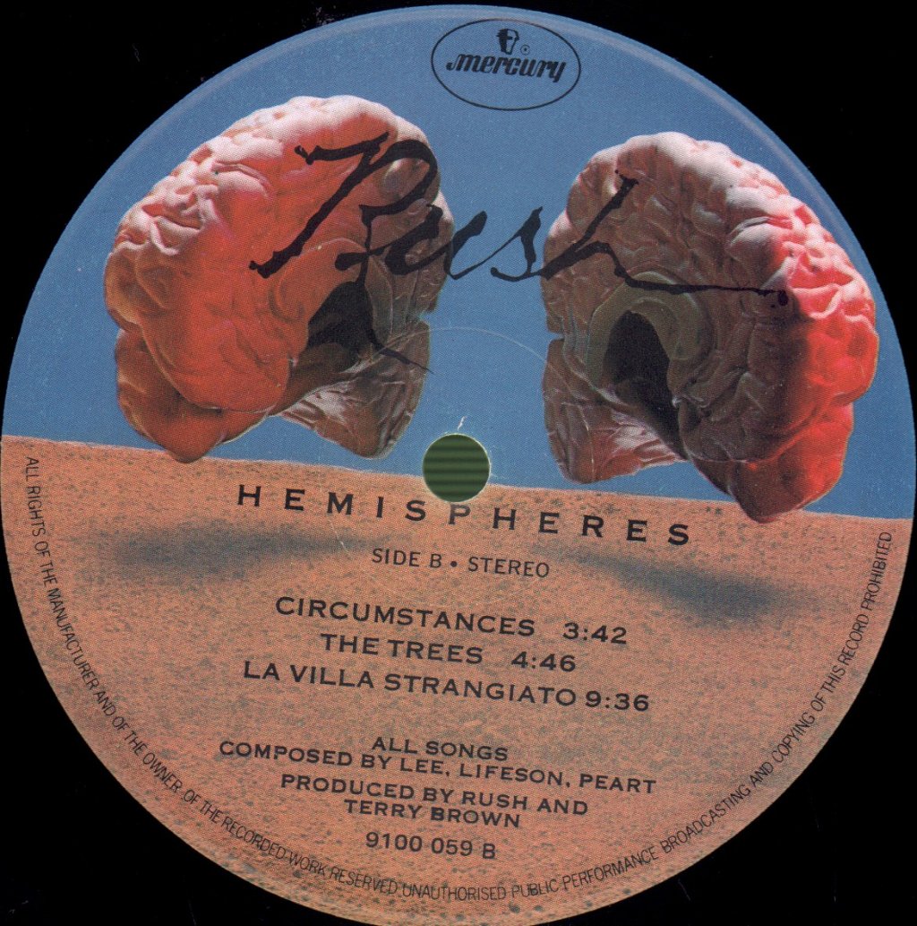 Rush - Hemispheres - Lp